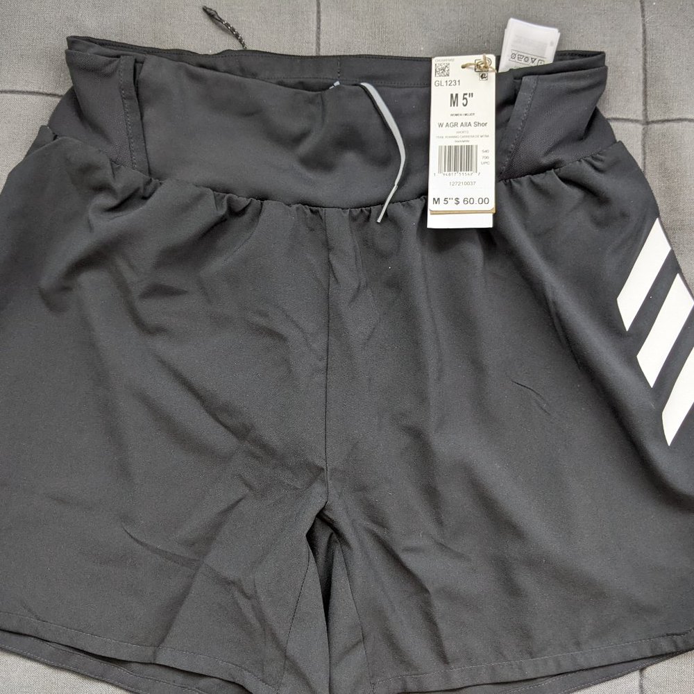 NEW w/Tags Adidas TERREX size M5" Aeroready Women's Shorts Trail Running Carrera